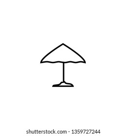 Sun Umbrella Icon