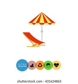 Sun Umbrella Icon