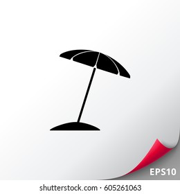Sun Umbrella Icon