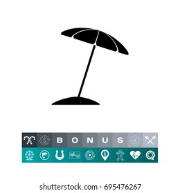 Sun Umbrella Icon