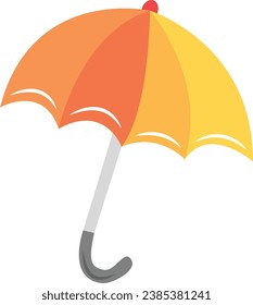 Sun Umbrella Illustration, Summer Holiday Item 