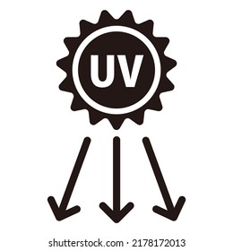 Sun UV tan summer icon