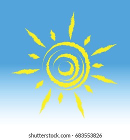 Sun, vector