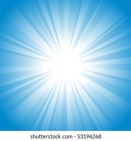 Sun vector background