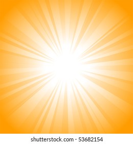 Sun vector background