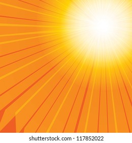 Sun vector background eps 10 illustration