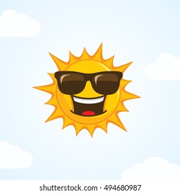 sun vector character