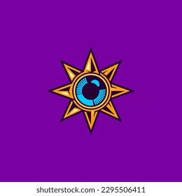 Sun vector design art ilustration