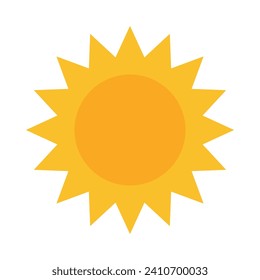 Sun Vector Flat Icon For Personal And Commercial Use.
