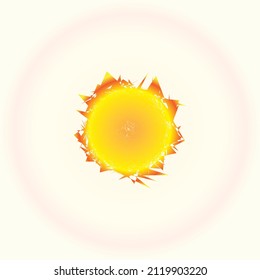 vector de sol y pasos de halo10