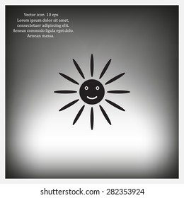 Sun Vector Icon