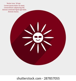 Sun Vector Icon