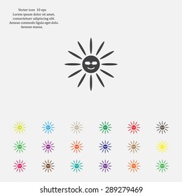 Sun Vector Icon