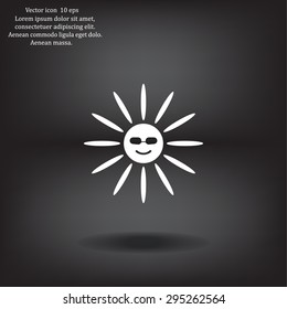 Sun Vector Icon