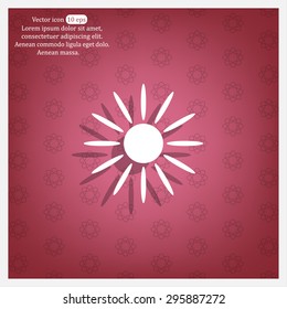 Sun Vector Icon