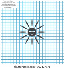 Sun Vector Icon