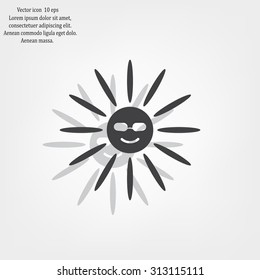 Sun Vector Icon
