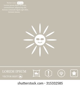 Sun Vector Icon