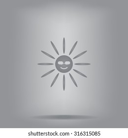 Sun Vector Icon