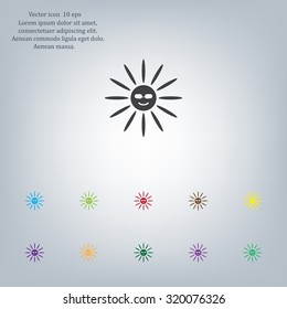 Sun Vector Icon
