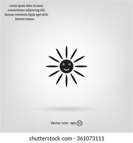 Sun Vector Icon