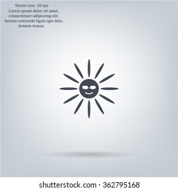 Sun Vector Icon