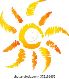 Sun Vector Icon