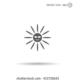 Sun Vector Icon