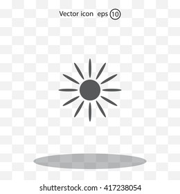 Sun Vector Icon