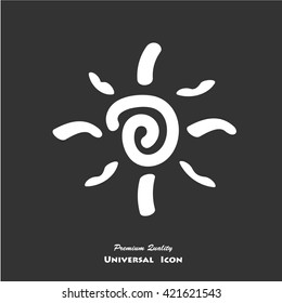 Sun vector Icon