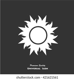 Sun vector Icon
