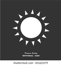 Sun vector Icon