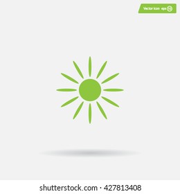 Sun Vector Icon