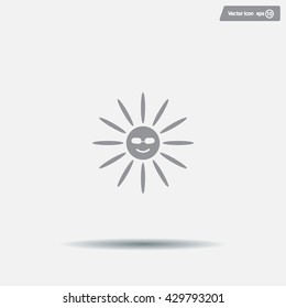Sun Vector Icon