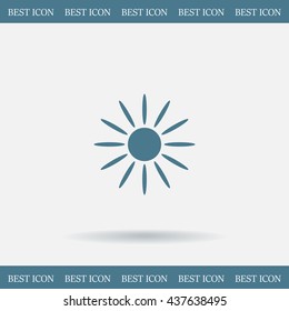 Sun Vector Icon