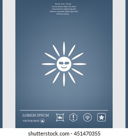 Sun Vector Icon