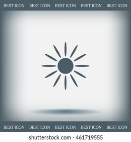 Sun Vector Icon
