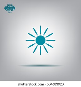 Sun Vector Icon