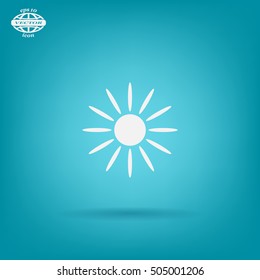 Sun Vector Icon