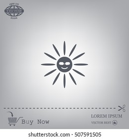 Sun Vector Icon