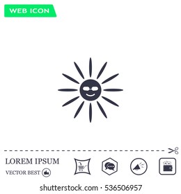 Sun Vector Icon