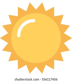 Sun Vector Icon