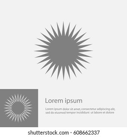 sun, vector, icon