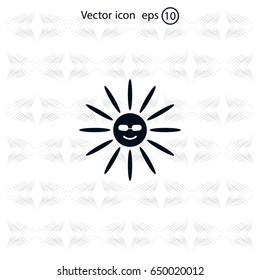 Sun Vector Icon