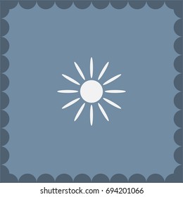 Sun Vector Icon