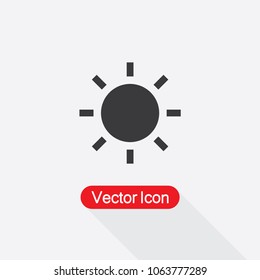Sun Vector Icon Eps10 