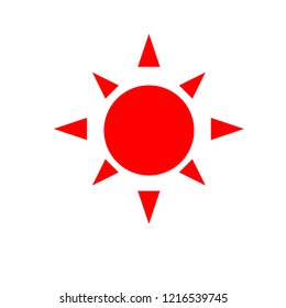 sun vector icon, esp10