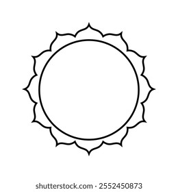 Ícone de vetor do Sol. Sinal de ilustração de verão. símbolo quente ou logotipo.