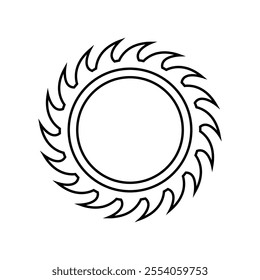 Sun vector icon. Summer illustration sign. hot symbol or logo.