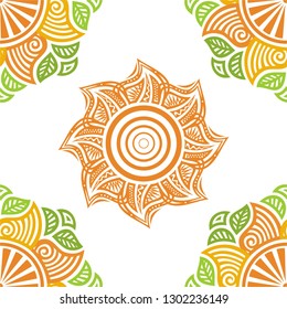 Sun. Vector illustration
